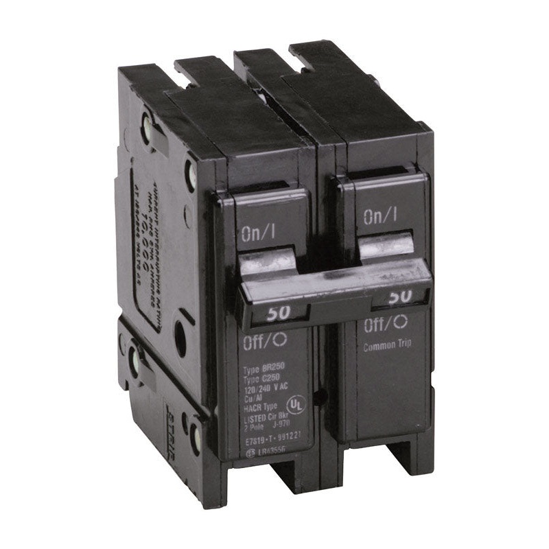 Eaton Double Pole 50 amps Circuit Breaker