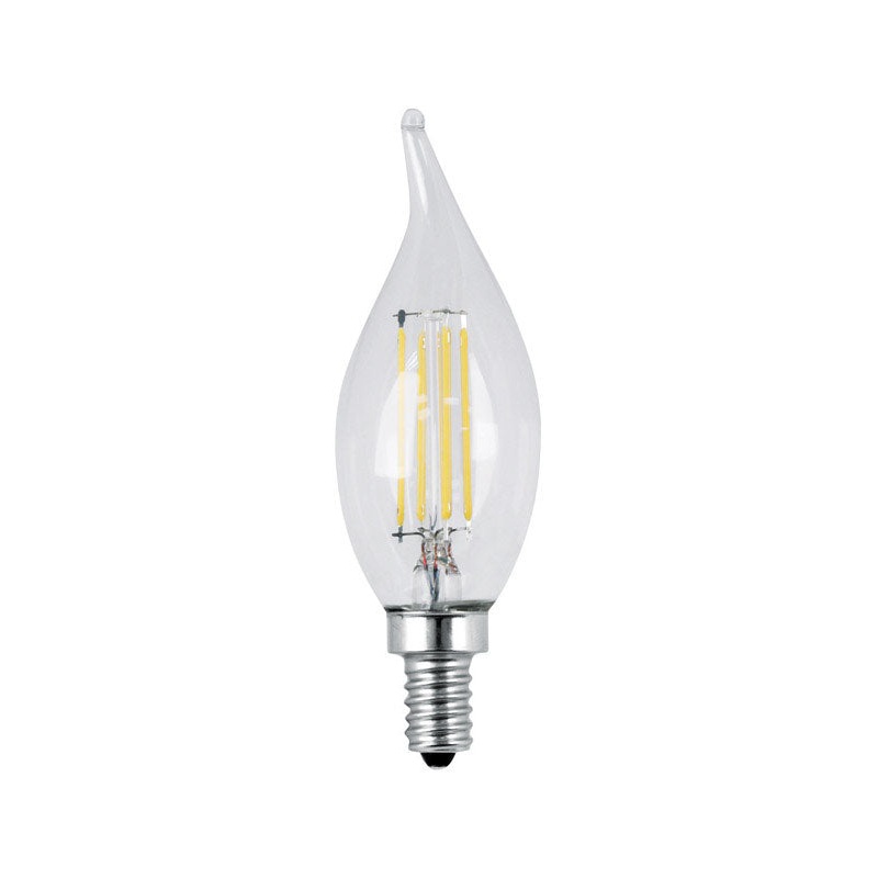 FEIT Electric LED Bulb 4.5 watts 300 lumens 2700 K Chandelier Flame Tip Soft White 40 watts equ