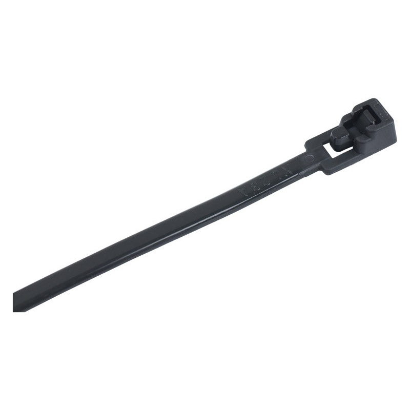 Gardner Bender Releasable 8 in. L Black Cable Tie 25 pk