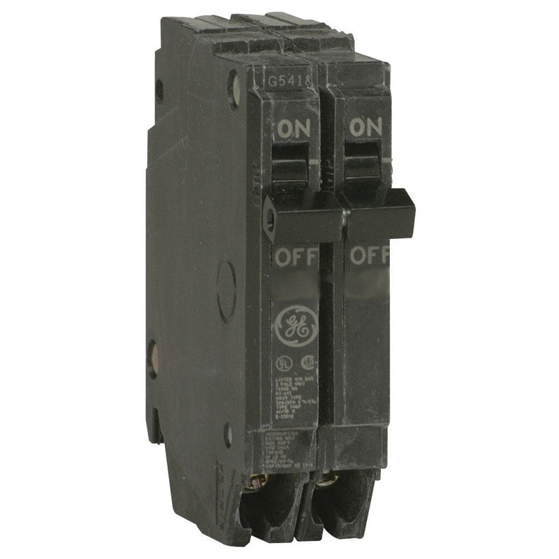 GE Q-Line Double Pole 20 amps Circuit Breaker