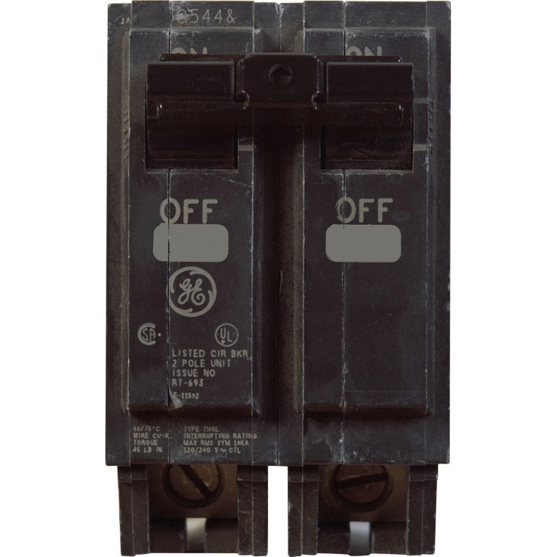 GE Q-Line Double Pole 40 amps Circuit Breaker