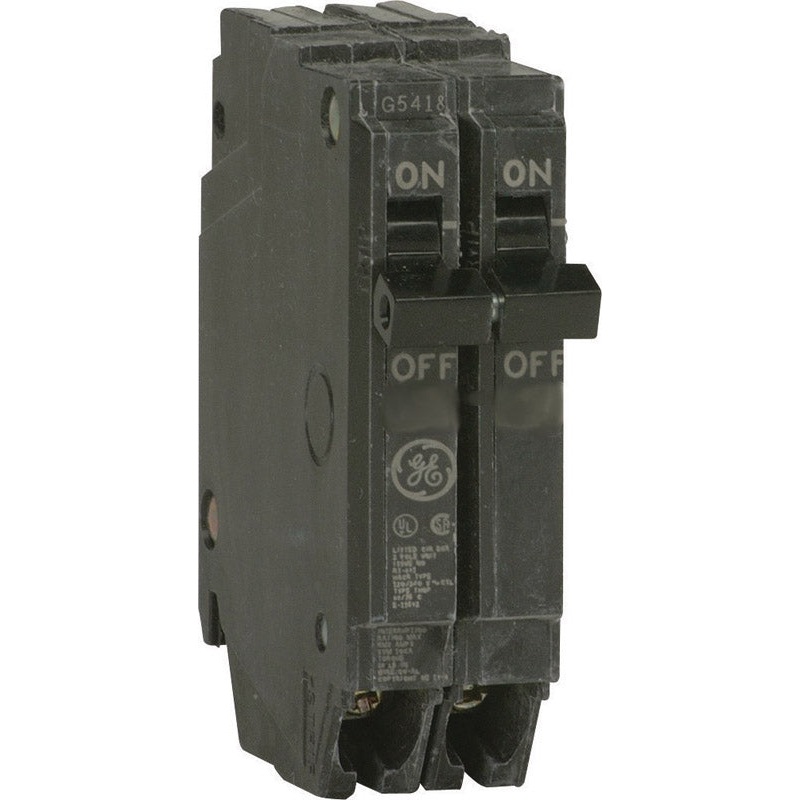 GE Q-Line Double Pole 50 amps Circuit Breaker