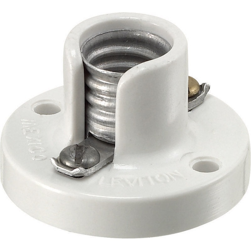 Leviton Candelabra base 75 watts 125 volts Candelabra White