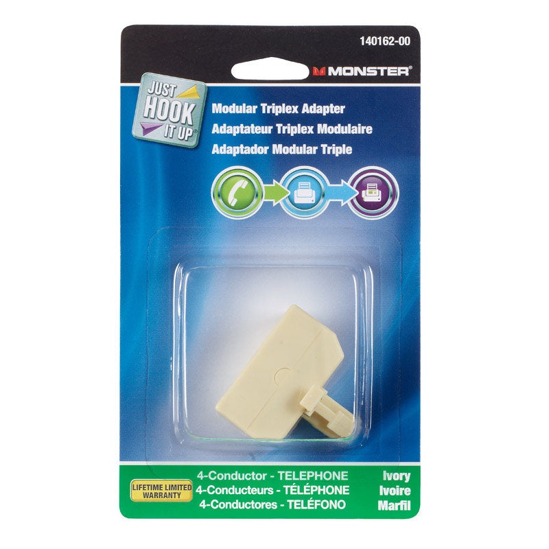 Monster Cable Triplex Adapter