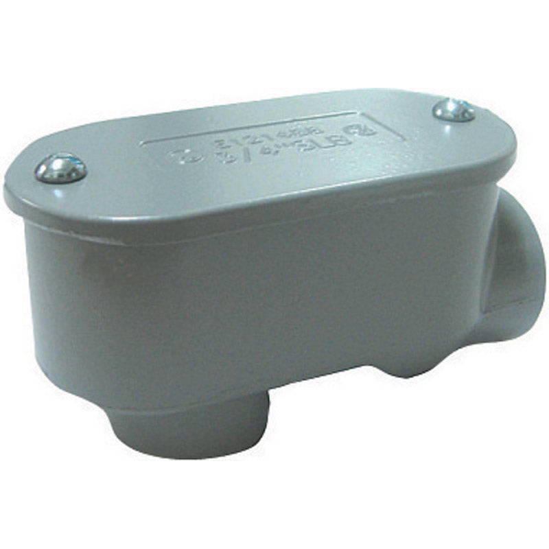 Sigma 1 in. Dia. Zinc Service Entrance Elbow