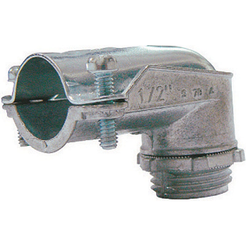 Sigma 3/4 in. Dia. Zinc 90 Degree Angle Connector
