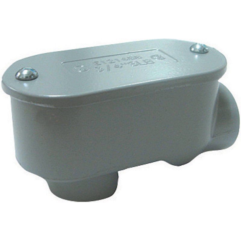Sigma 3/4 in. Dia. Zinc Service Entrance Elbow