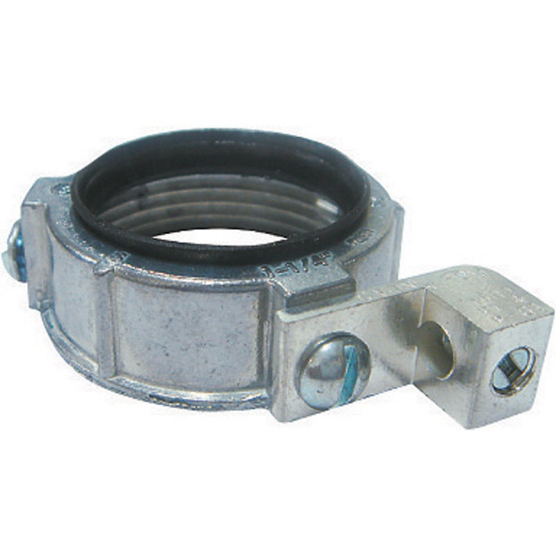 Sigma Grounding Bushing Insulated Metallic, Threaded 1-1/2 in. UL/CSA Use on the End of Rigid and I