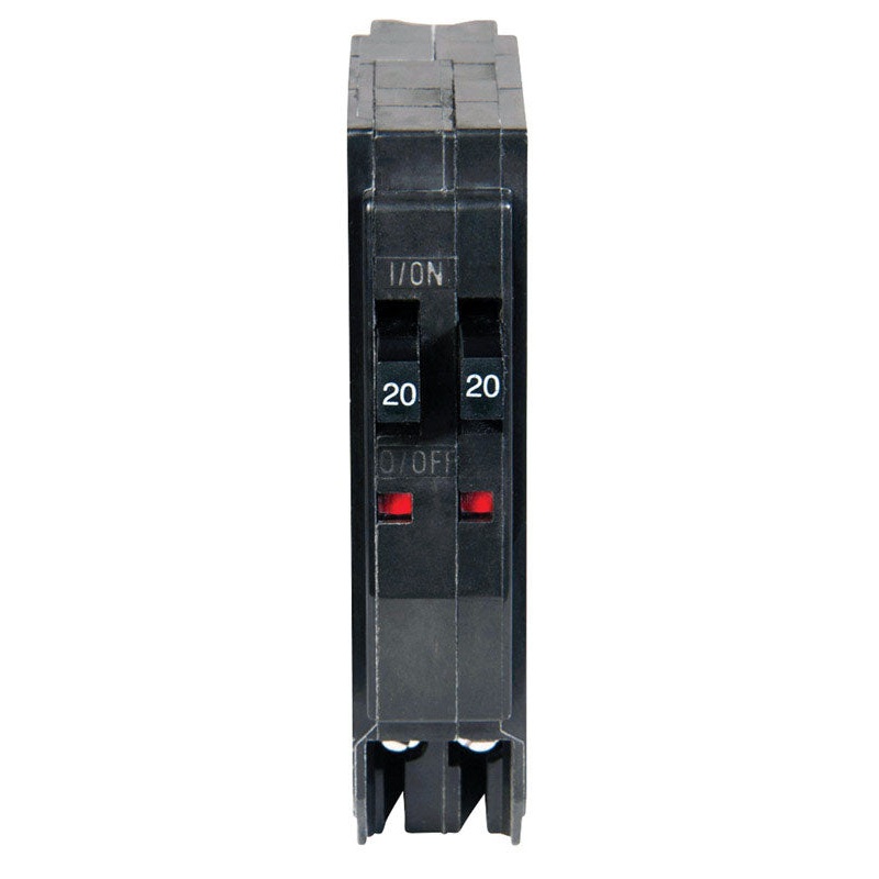 Square D QO Tandem/Single Pole 20/20 amps Circuit Breaker