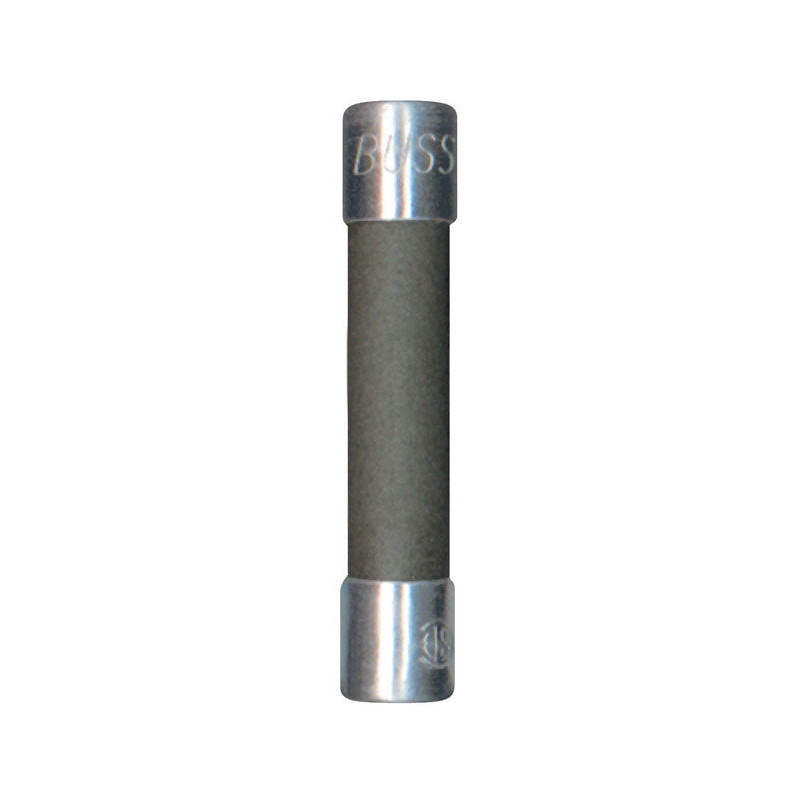 Bussmann Fast Acting Ceramic Fuse 10 amps 250 volts 1/4 in. Dia. x 1-1/4 in. L 2 pk For Microwave