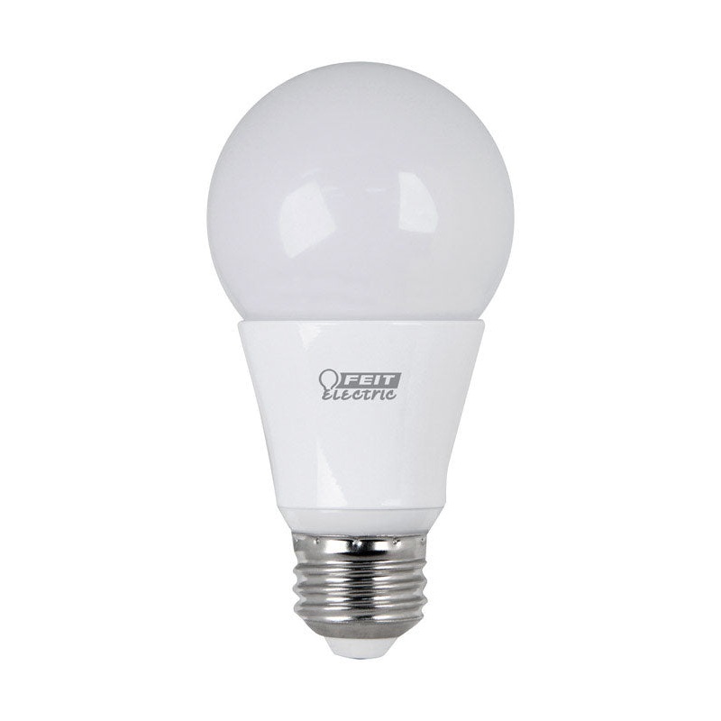FEIT Electric LED Bulb 9.5 watts 800 lumens 3000 K A-Line A19 Warm White 60 watts equivalency