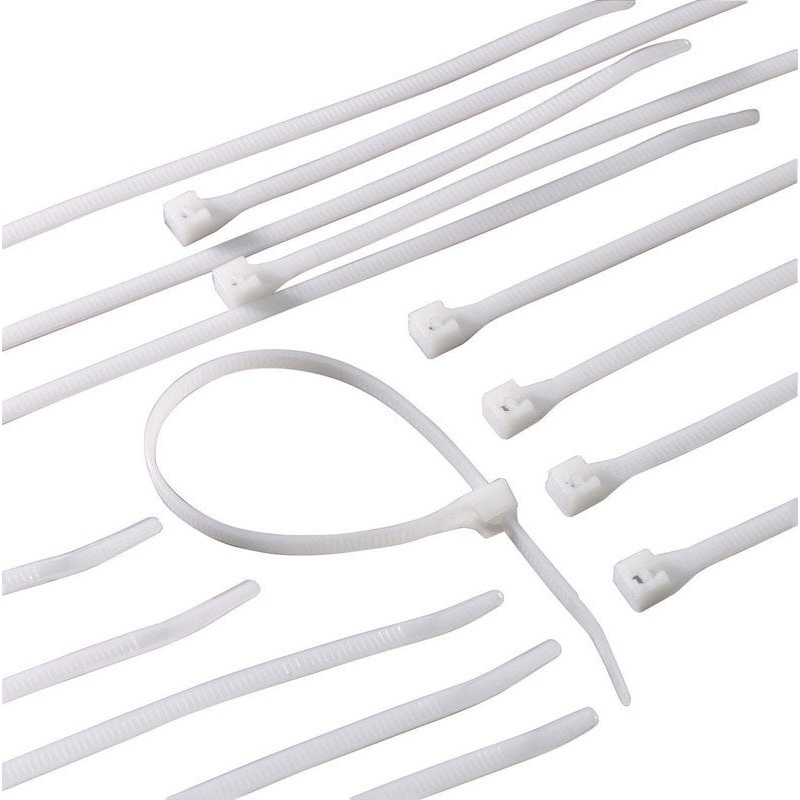 Gardner Bender 4 in. L White Cable Tie 100 pk