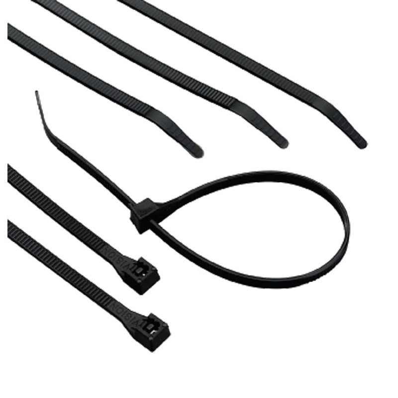 Gardner Bender 8 in. L Black Cable Tie 100 pk