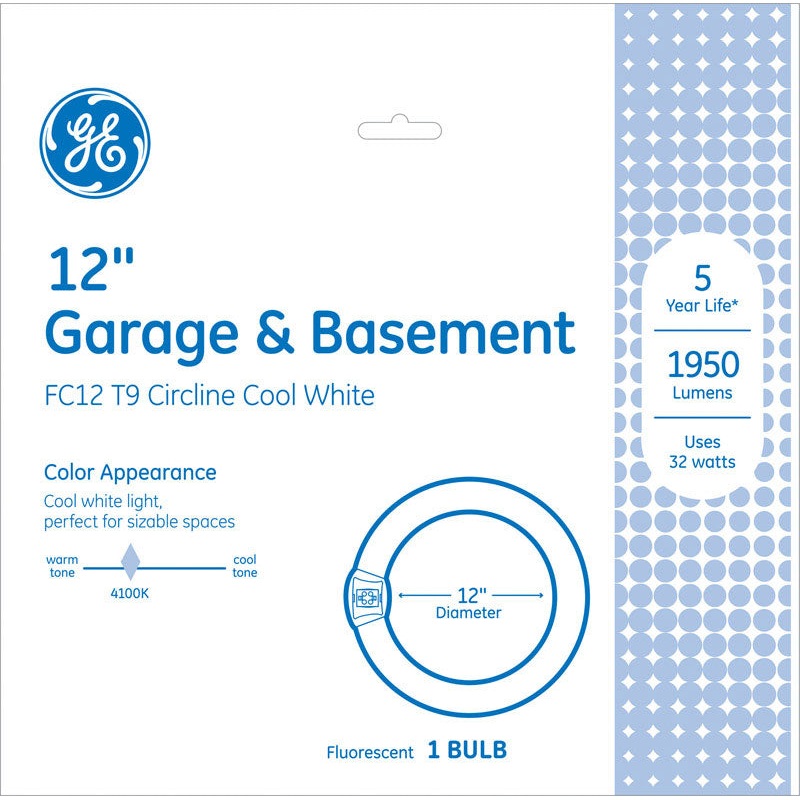 GE Garage and Basement Circline Bulb 32W