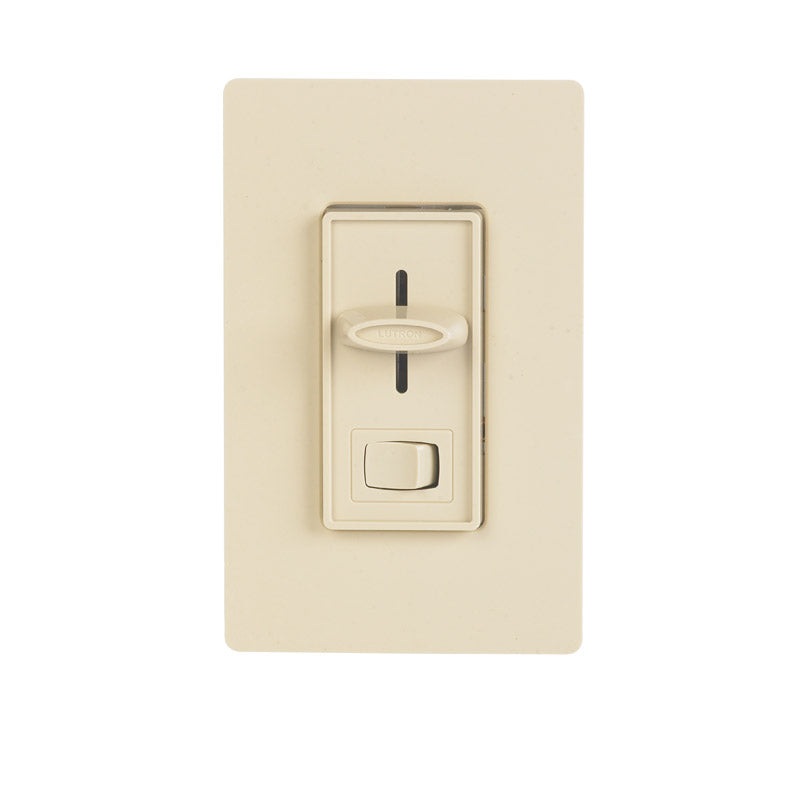 Lutron Skylark 5 amps 600 watts Slide Dimmer Switch Ivory