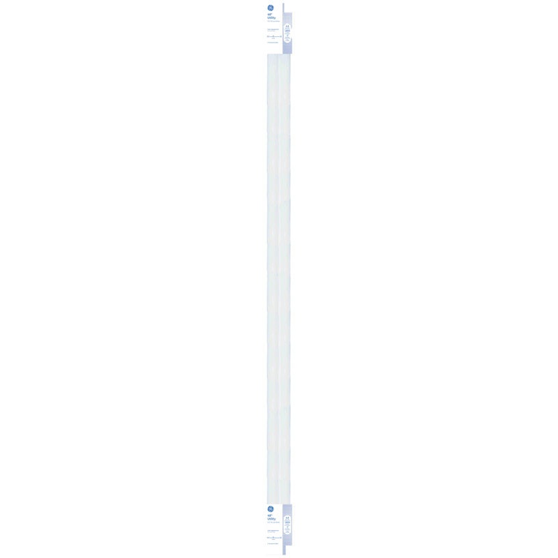 GE Ecolux Fluorescent Bulb 32 watts 1800 lumens T8 48 in. L Cool White 2 pk