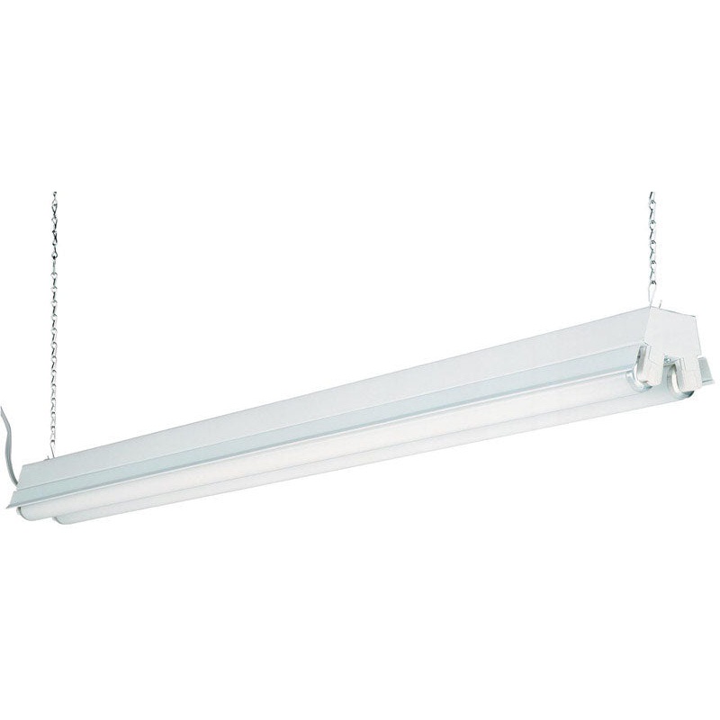 Lithonia Lighting 48 in. L 2 lights T12 Fluorescent Light Fixture Shoplight
