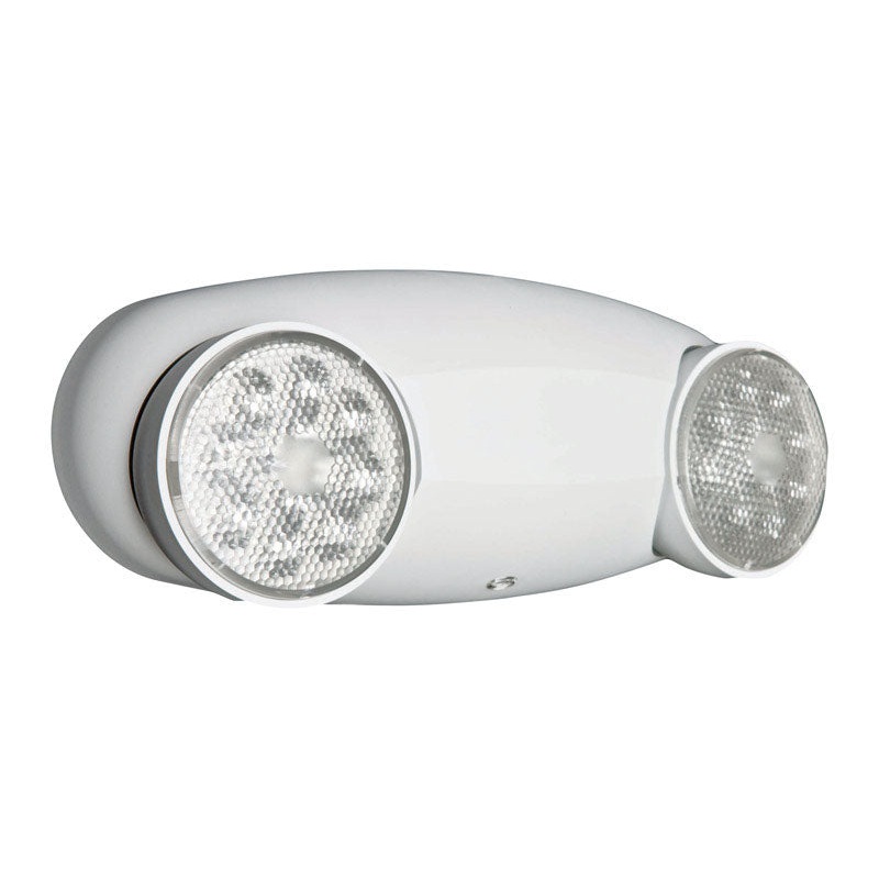 Lithonia Lighting White Metal Emergency Light Loss of AC power LED 120/277 volts