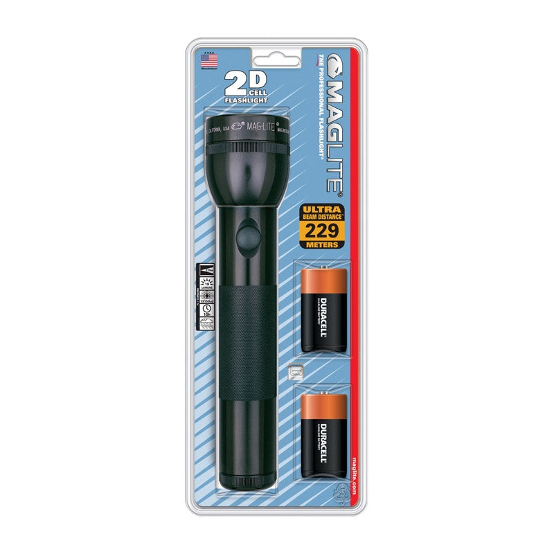 Maglite 19 lumens Flashlight Xenon D Black