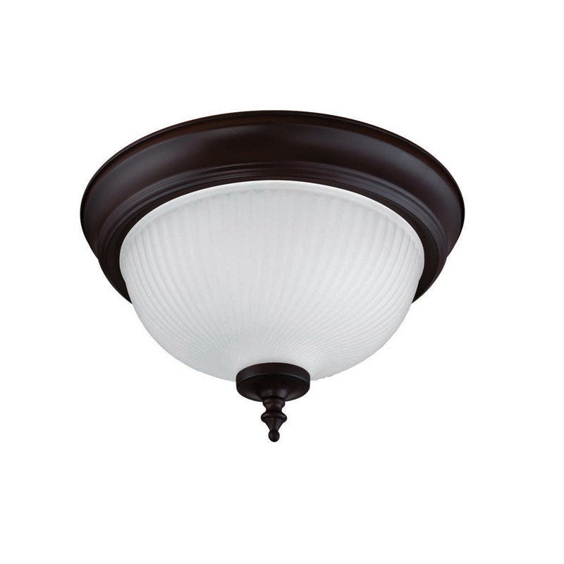 Westinghouse Rubbed Bronze Ceiling Fixture 8 in. H x 11 in. W