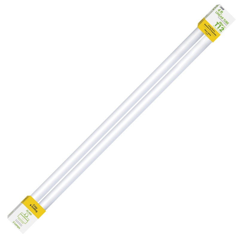 Ace Fluorescent Bulb 40 watts 2900 lumens T12 48 in. L Cool White 2 pk