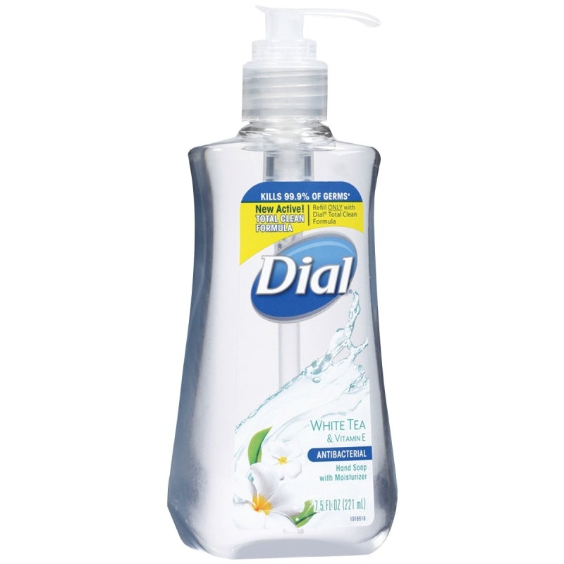 Dial 1359285 Hand Soap Clear, Liquid, Clear, 7.5 oz, Pack of 12