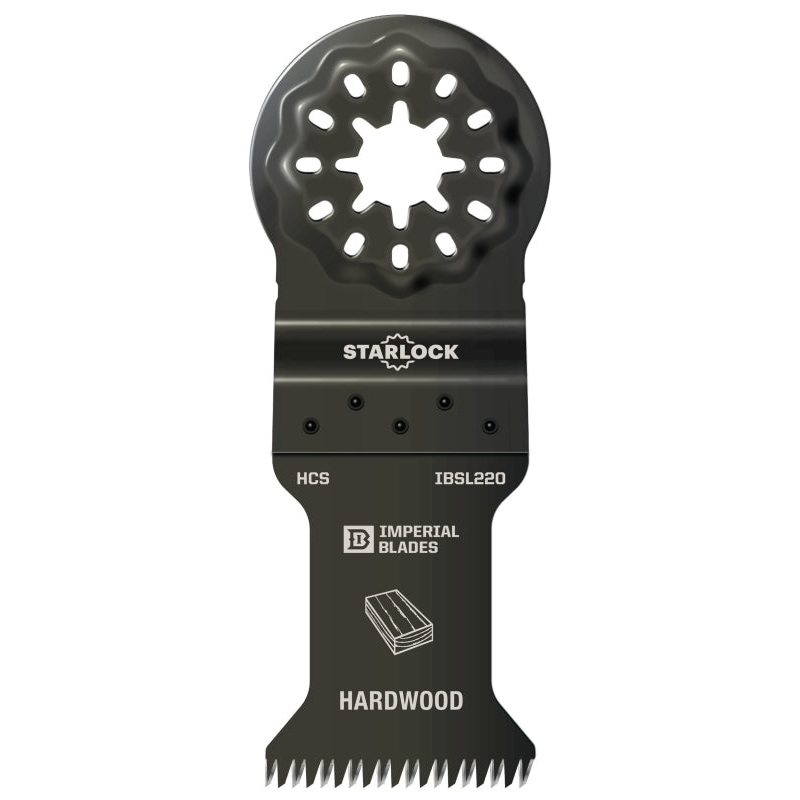 Imperial Blades Starlock IBSL220-1 Oscillating Blade, 14 TPI, HCS, 1/PK