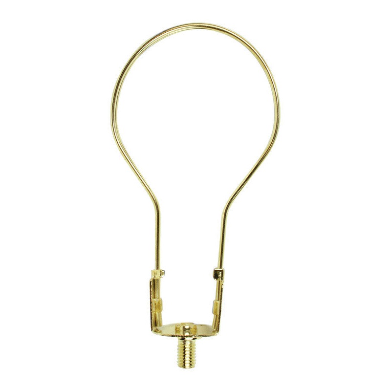 Jandorf Lamp Shade Adapter Brass 4-1/4 in. L x 4-1/4 in. H 1 pk