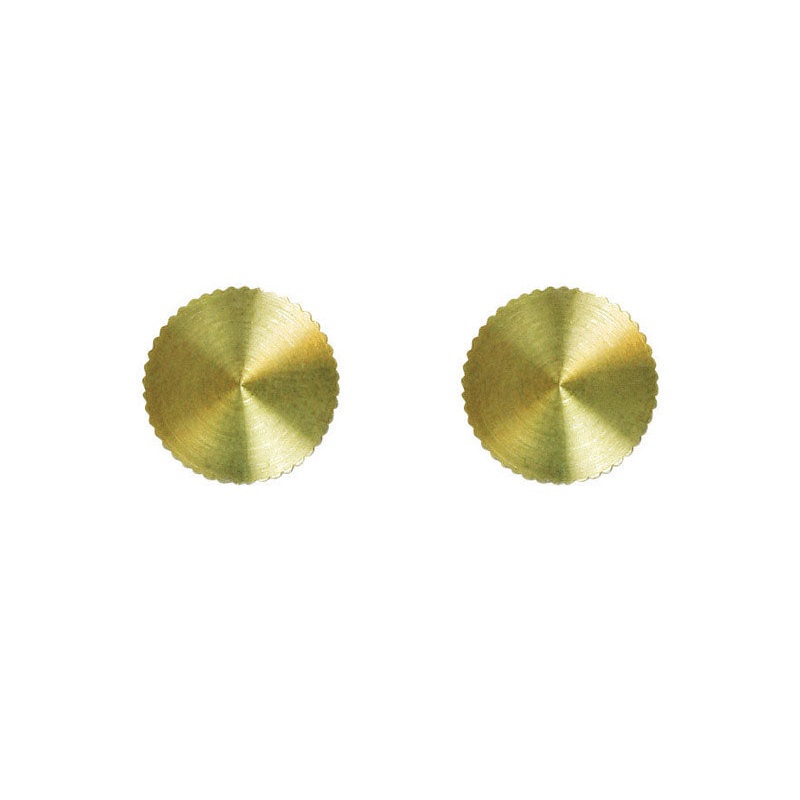 Jandorf Lock-Up Caps Brass 2 pk
