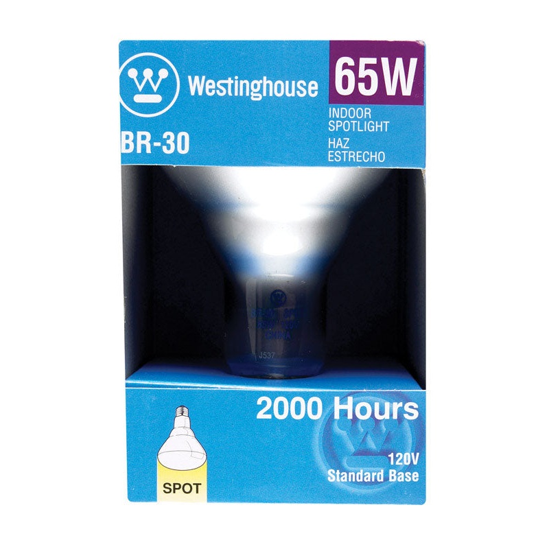 Westinghouse Incandescent Light Bulb 65 watts 650 lumens 2700 K Spotlight BR30 Medium Base (E26)