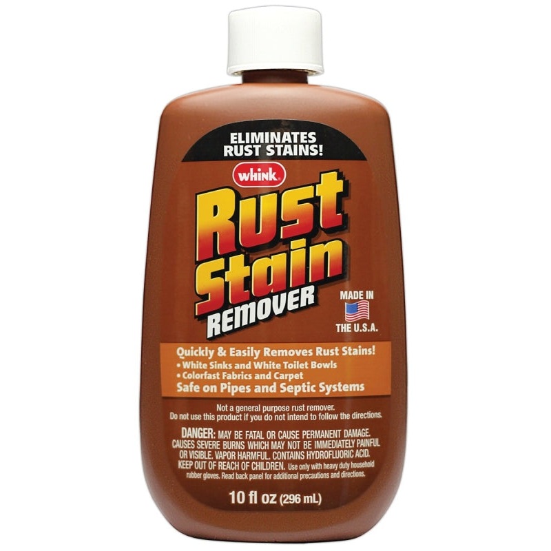 Whink 01281 Rust and Stain Remover, 10 oz, Liquid, Acrid, Pack of 6