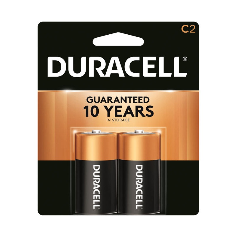 Duracell Coppertop C Alkaline Batteries 1.5 volts 2 pk