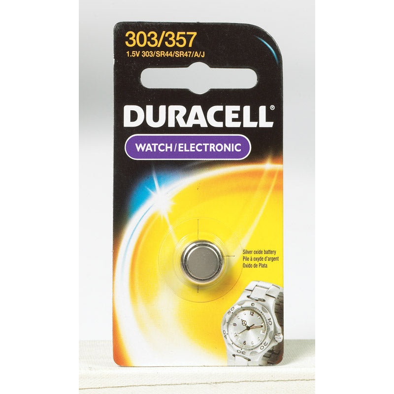 Duracell Watch/Electronic Battery 303/357 1.5 volts 1 pk