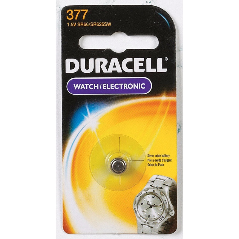 Duracell Watch/Electronic Battery 377 1.5 volts 1 pk