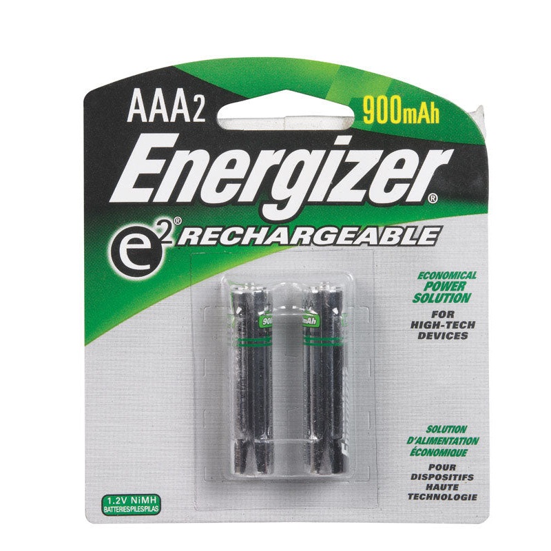 Energizer NiMH AAA 1.2 volts Rechargeable Batteries NH35BP-2