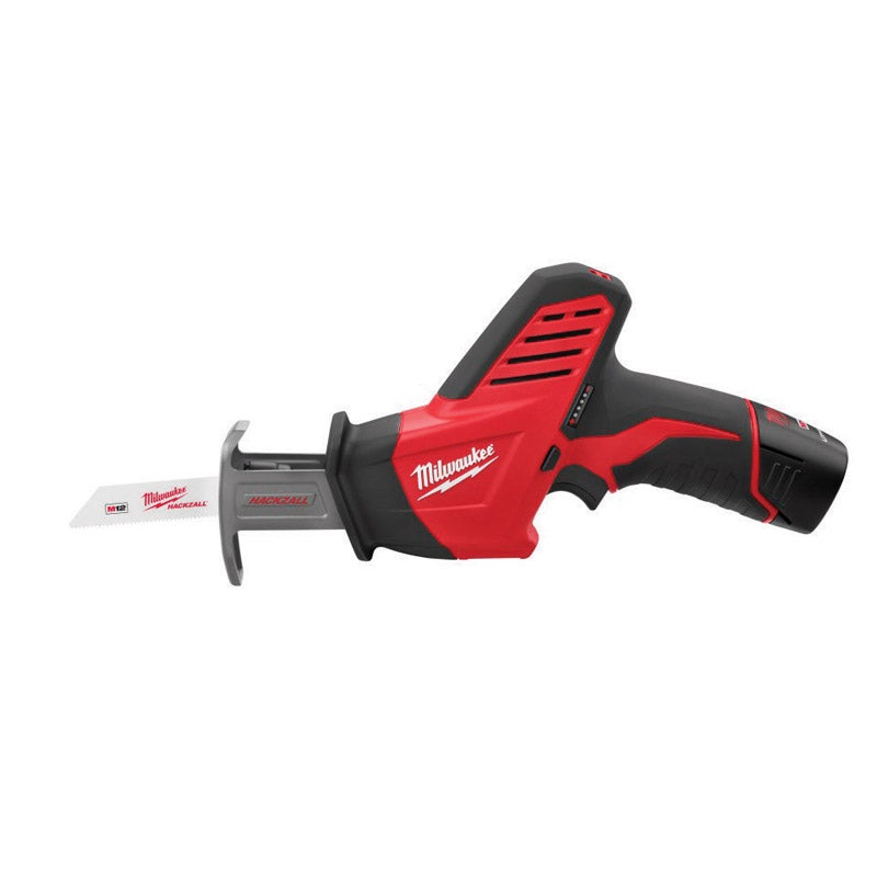 Milwaukee M12 Hackzall 12 volts Lithium-Ion Cordless Reciprocating Saw Kit Battery Included