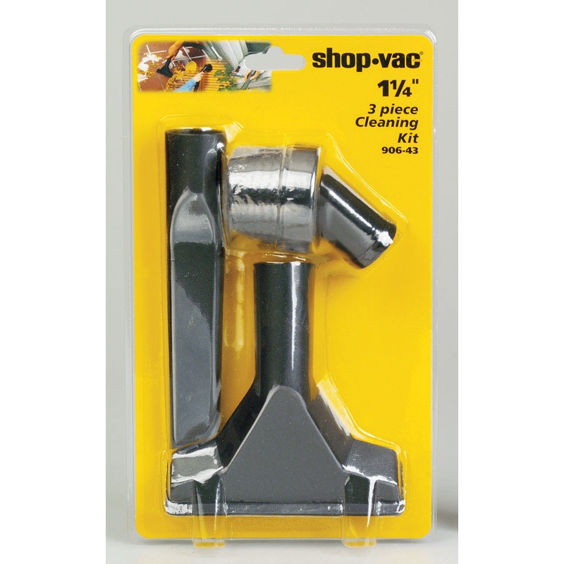 Shop-Vac Cleaning Accessory Kit 1-1/4 in. Dia. 3 pc.