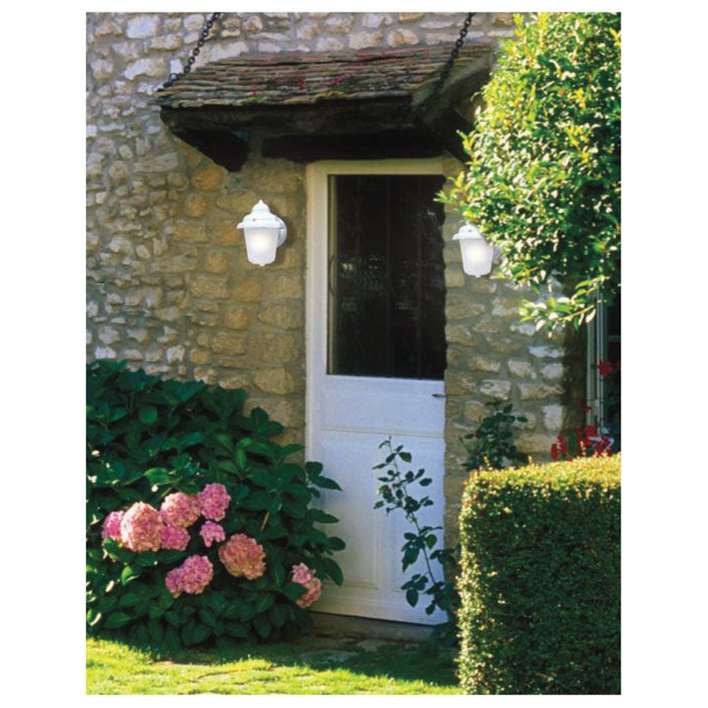 Westinghouse 1 lights White Outdoor Wall Lantern
