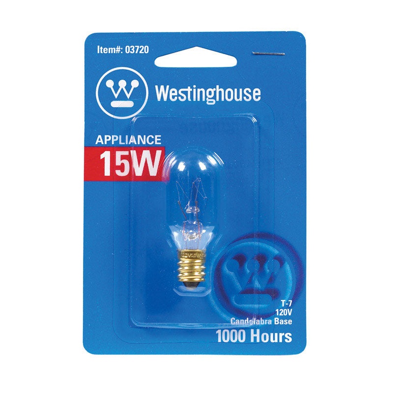 Westinghouse Appliance Light Bulb 15 watts 108 lumens