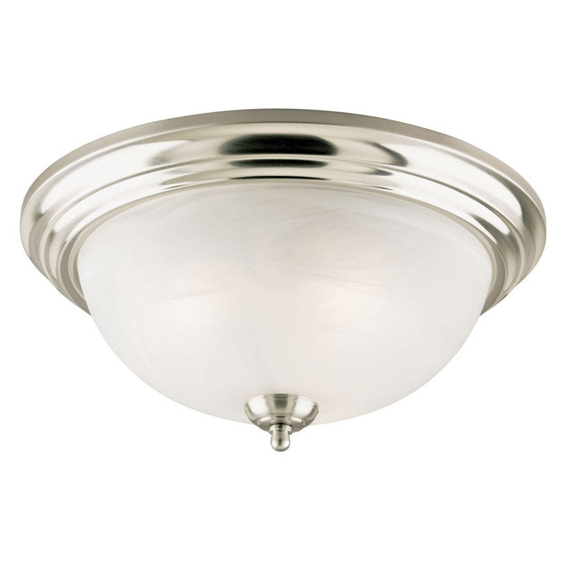 Westinghouse Brushed Nickel Ceiling Fixture 6-3/4 in. H x 15 in. W