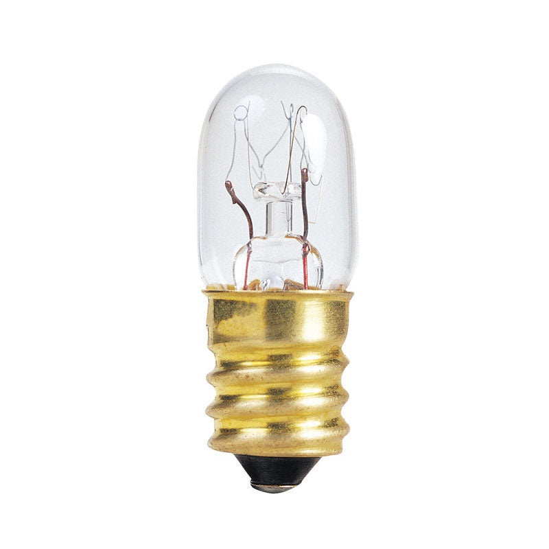 Westinghouse Incandescent Light Bulb 15 watts 100 lumens 2700 K Tubular T4 Candelabra Base (E12)