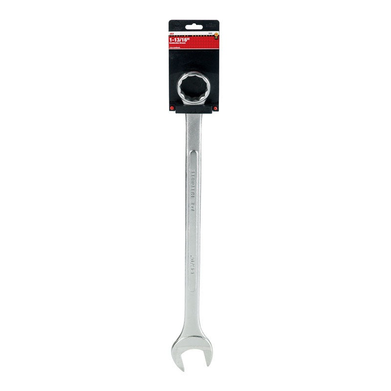 Ace 1-13/16 in. x 1-13/16 in. SAE Alloy Steel Combination Wrench