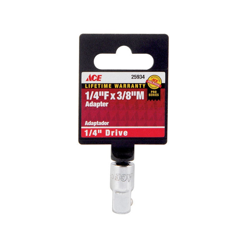 Ace 1/4 in. Drive 3/8 in. Socket Adapter