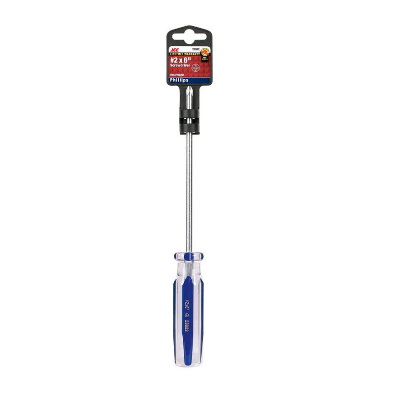 Ace No. 2 Phillips Screwdriver 6 in. L