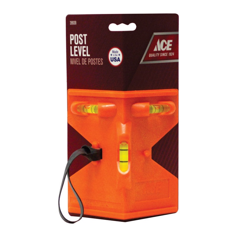 Ace Plastic Post Level 9 in. L