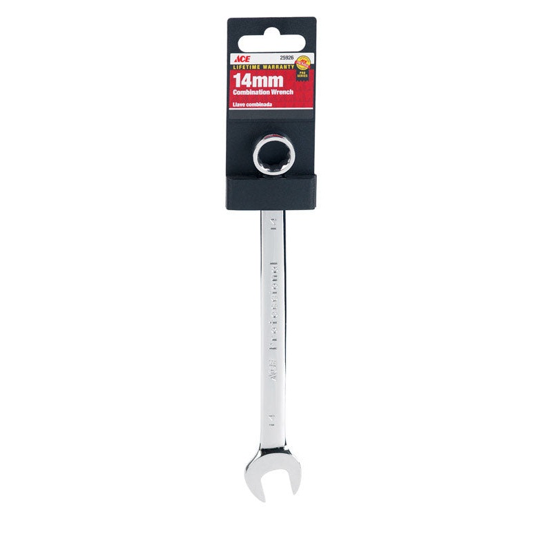 Ace Pro Series 14 mm x 14 mm Metric Alloy Steel Combination Wrench
