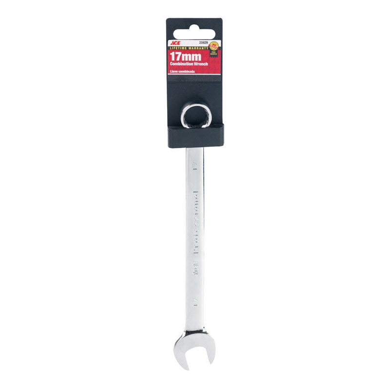 Ace Pro Series 17 mm x 17 mm Metric Alloy Steel Combination Wrench