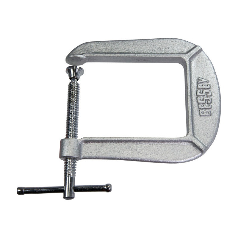 Bessey Steel Adjustable Deep Reach C-Clamp 3 in. x 4-1/2 in. D