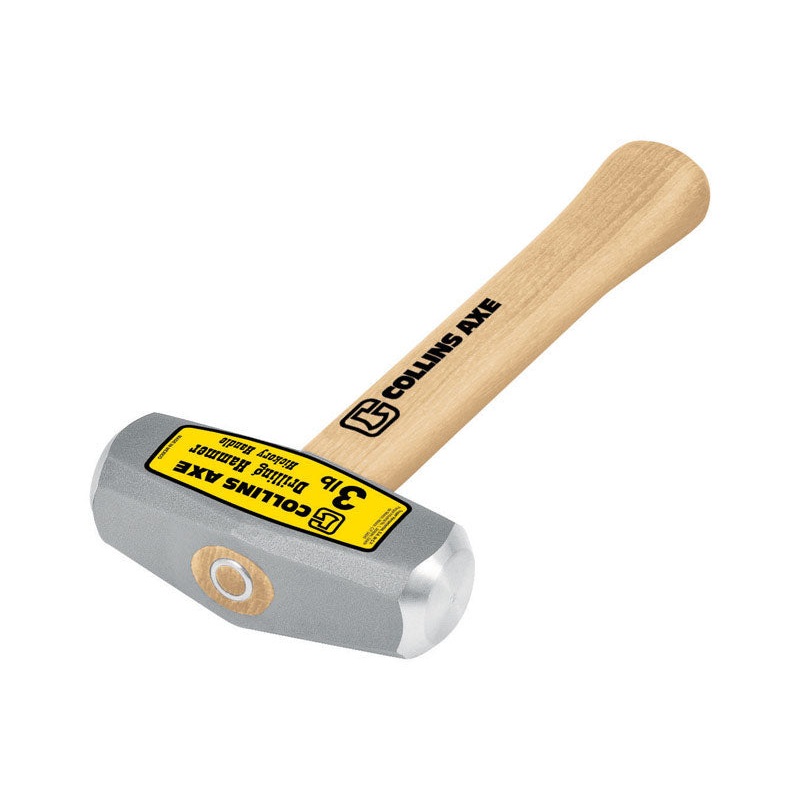 Collins 3 lb. Hickory Drilling Hammer
