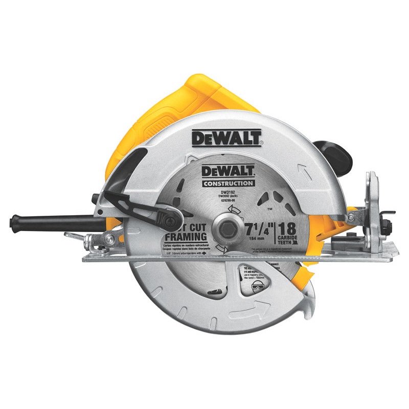 DeWalt 7-1/4 in. Dia. Lightweight Circular Saw 15 amps